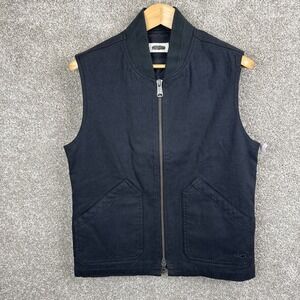 Taylor Stitch Workhorse Vest in coal
